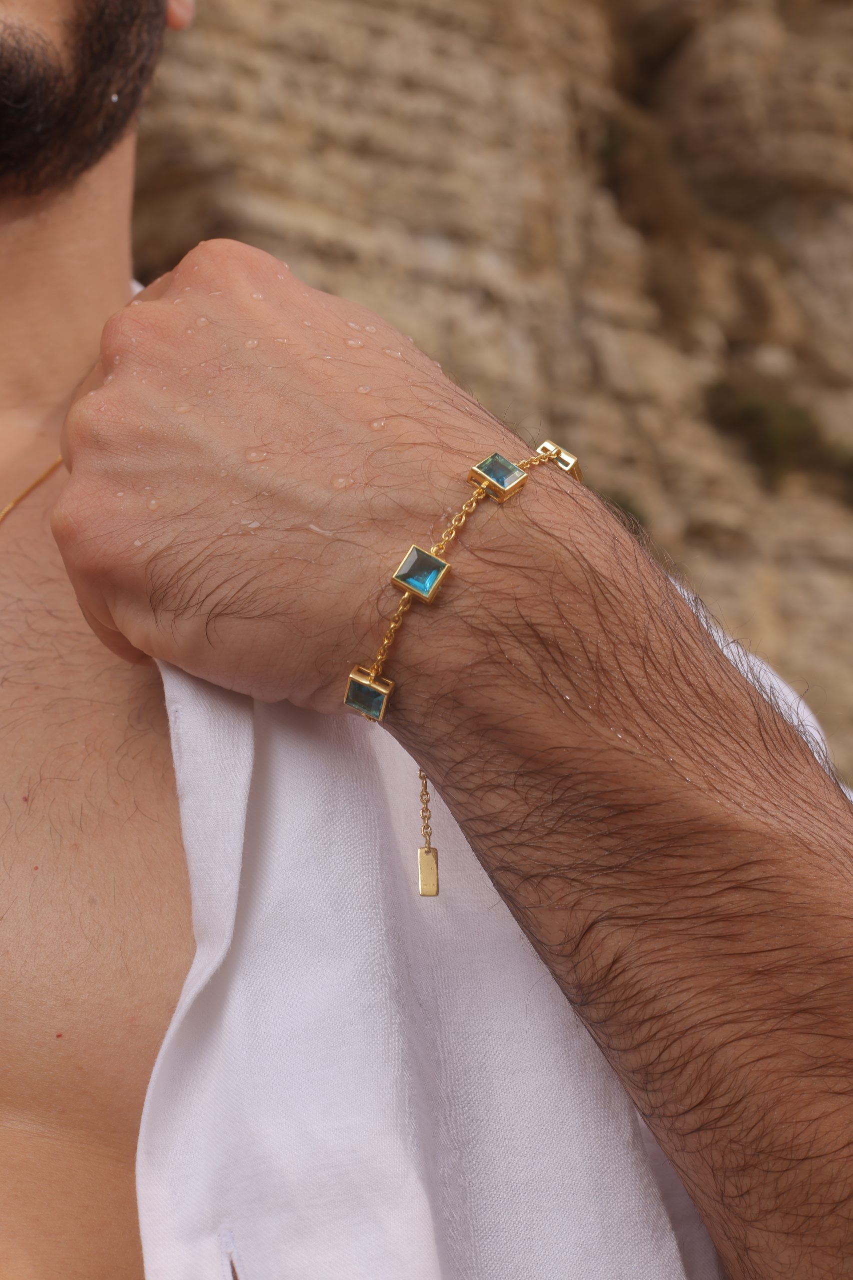 TOPAZ BREEZE BRACELET 18K Gold Vermeil — packaging view