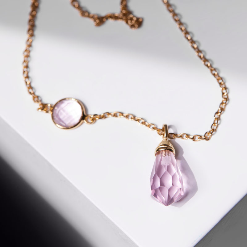 Jaipur Pink Tourmaline 18K Gold Vermeil — main view