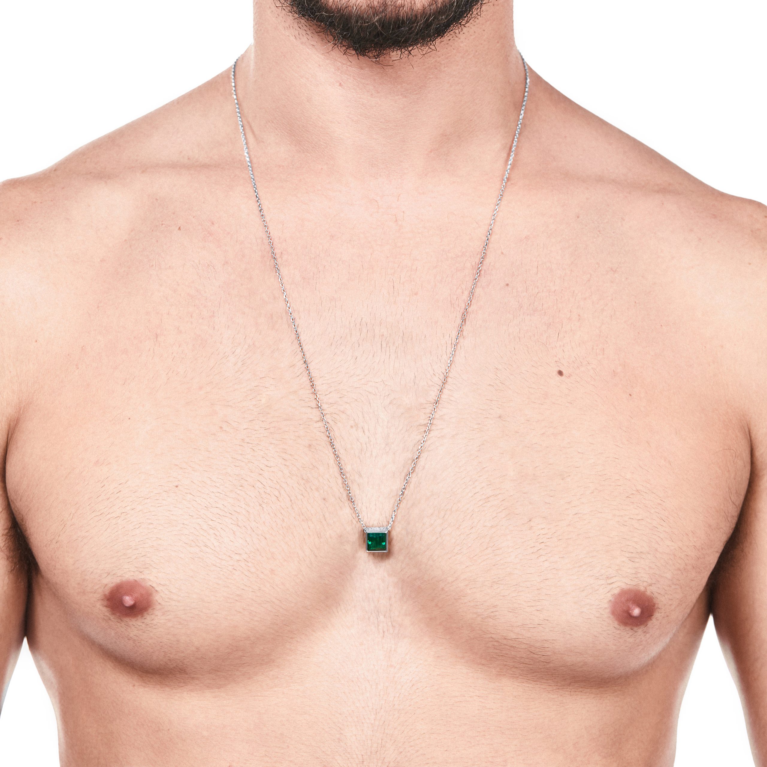 Bogota Emerald Sterling Silver — close-up