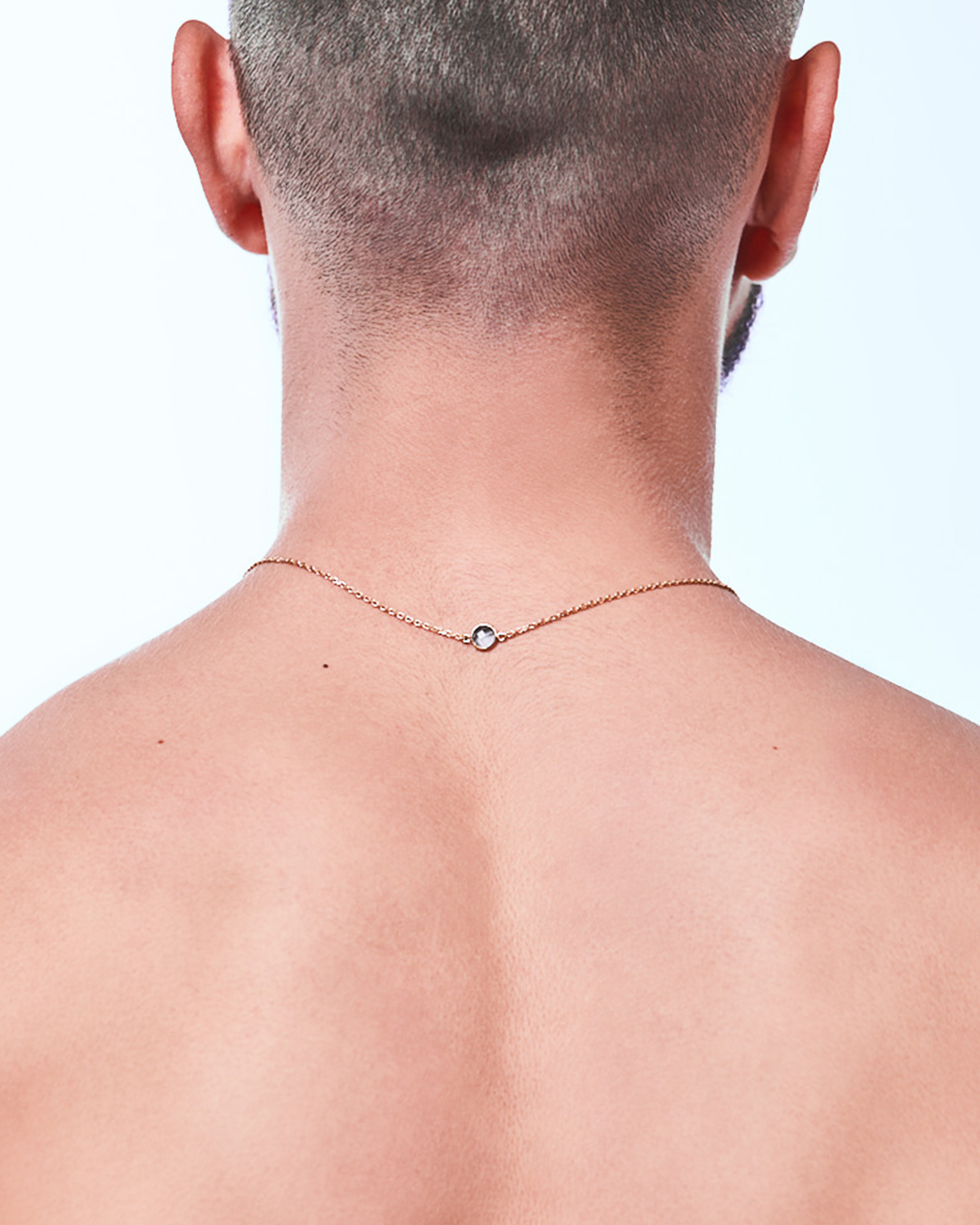 Tijuana Blue Topaz Sterling Silver — on model