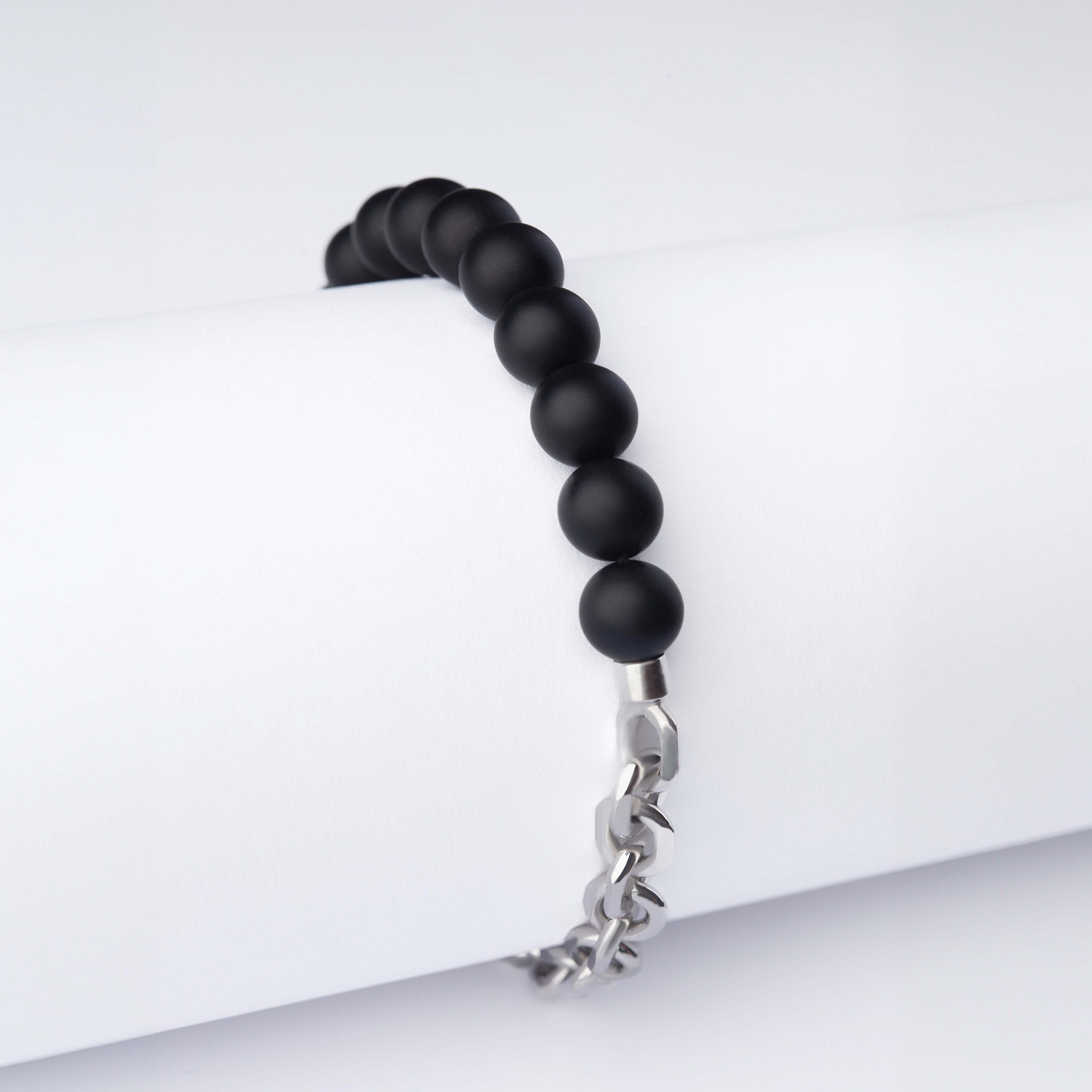 Agate Eclipse Bracelink — close-up