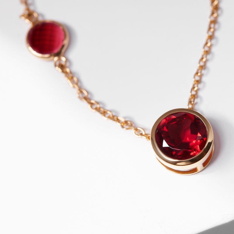 Mandalay Ruby 18K Solid Gold — main view